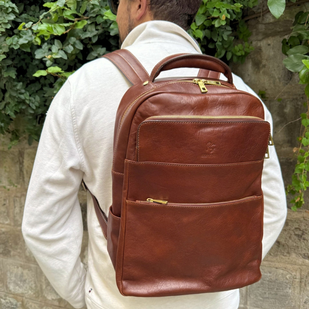 Lo Zaino Classico in Pelle di Bufala