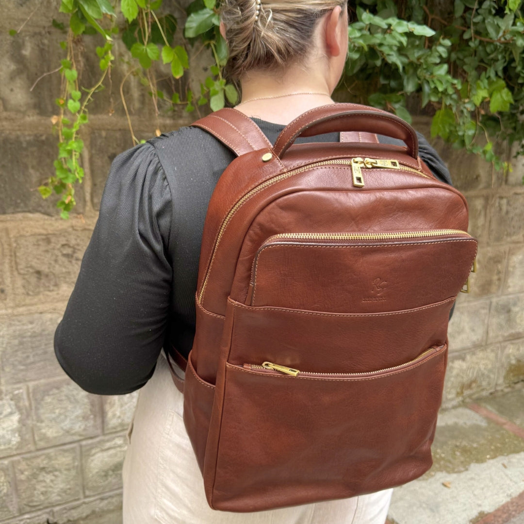 Lo Zaino Classico in Pelle di Bufala