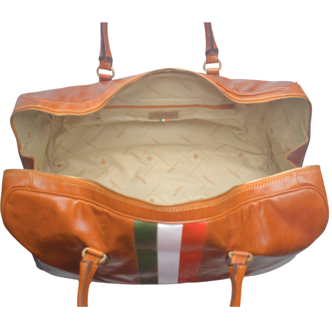 Il Classico Borsone con Bandiera Italiana e Tracolla Opzionale