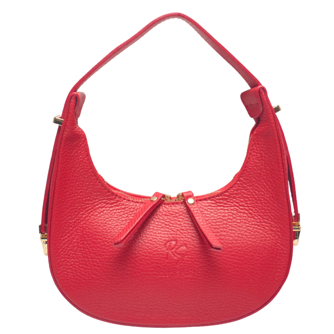 The Half Moon Handbag with Adjustable Strap Length
