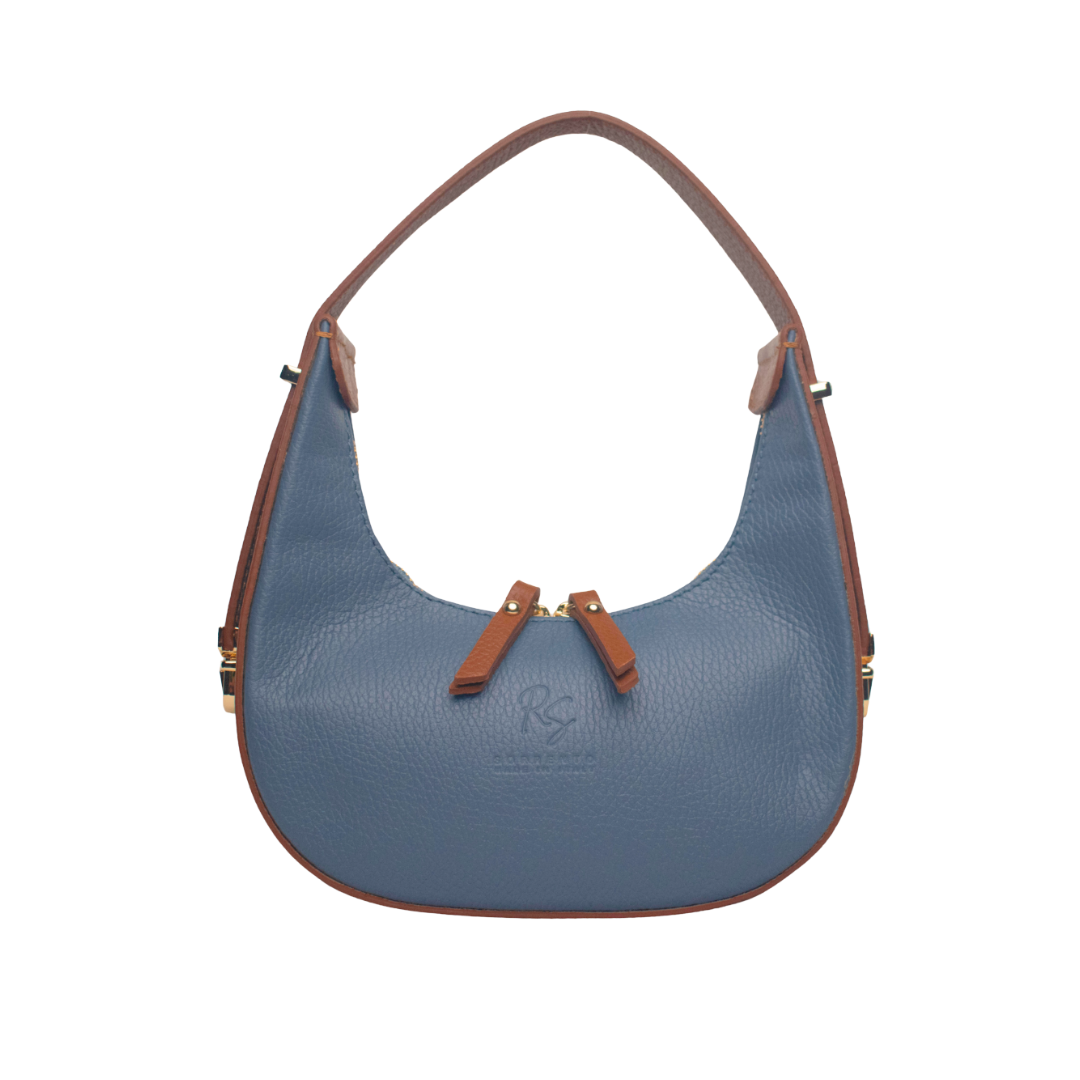 Jeans Blue Half Moon handbag