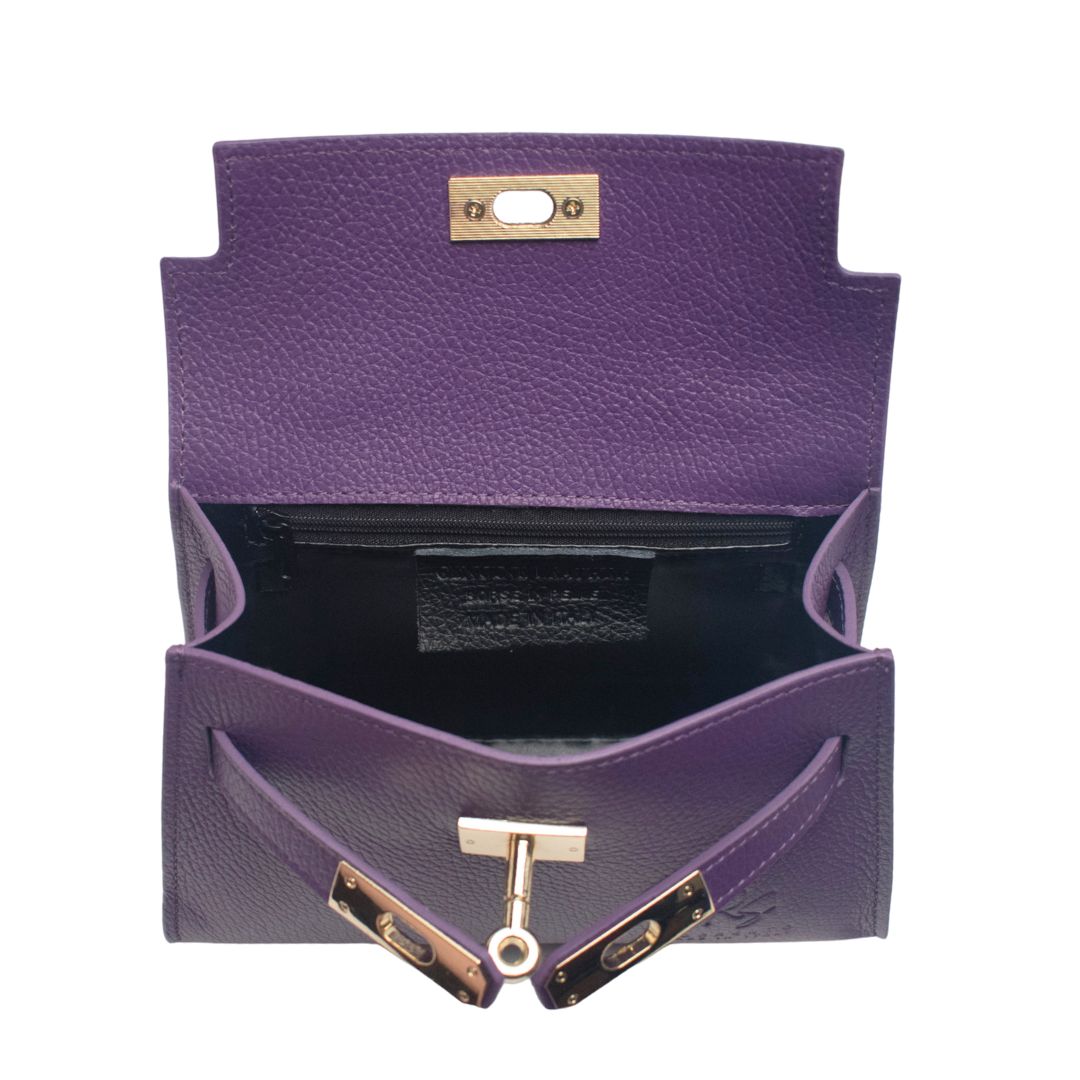 Lock Bag Bicolore e Tracolla Regolabile Opzionale