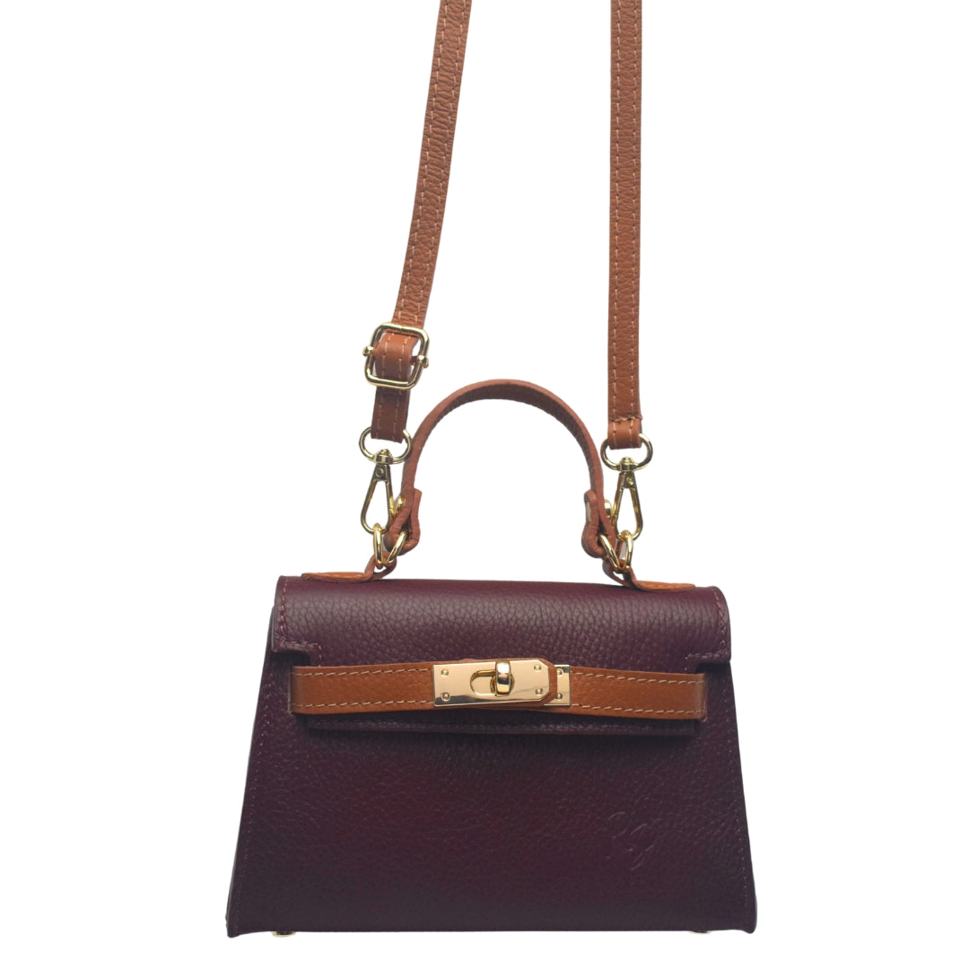 #color_maroon and tan