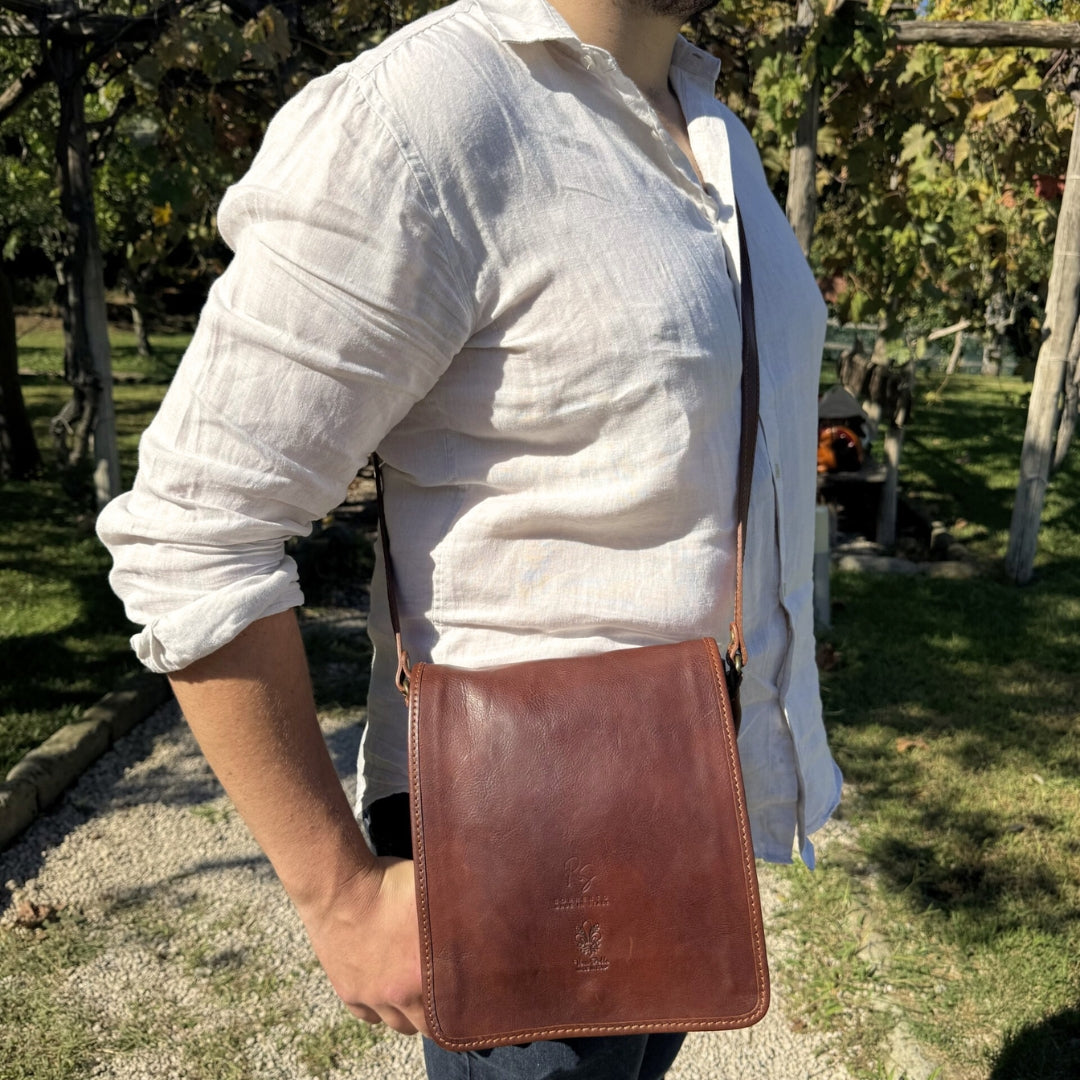 Borsa Messenger Media con Tracolla Regolabile