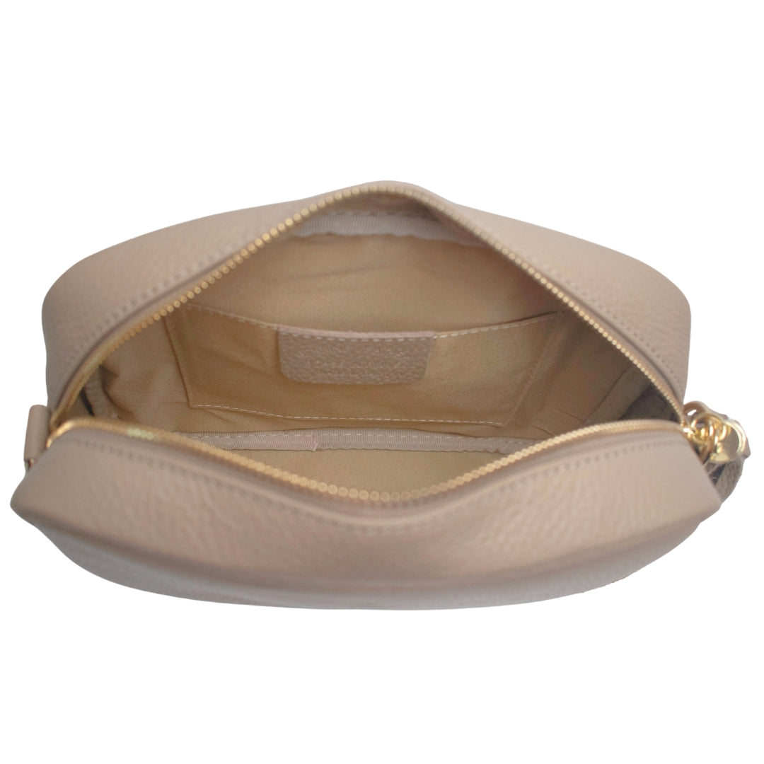 Borsa a Tracolla Media con Cerniera Singola e Tracolla Regolabile