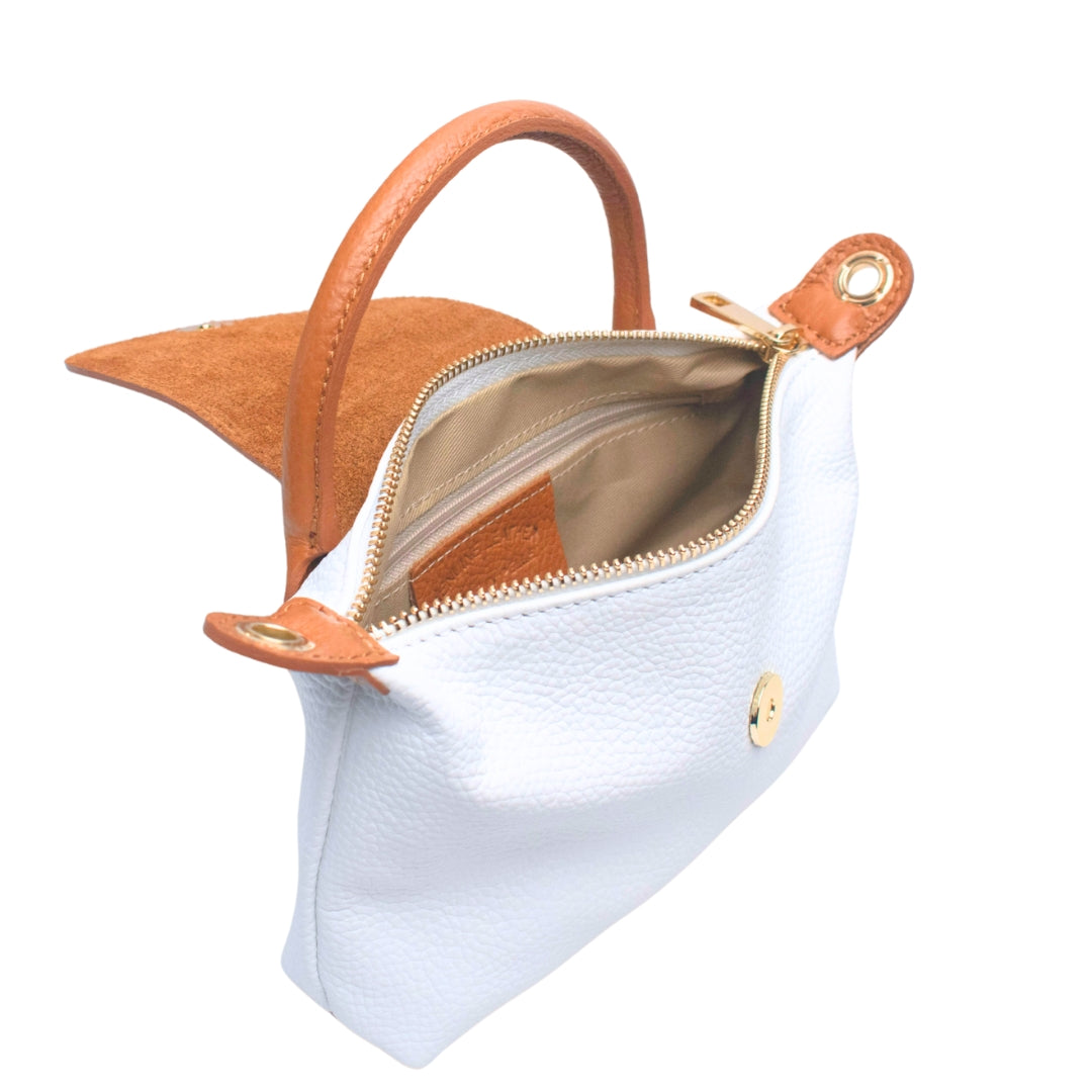 The Mini Classic Tote with Optional Adjustable Crossbody Strap