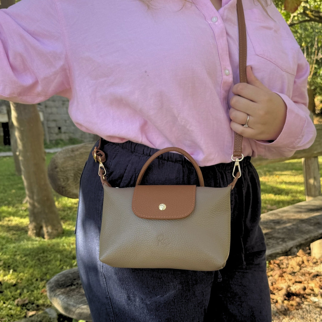 The Mini Classic Tote with Optional Adjustable Crossbody Strap