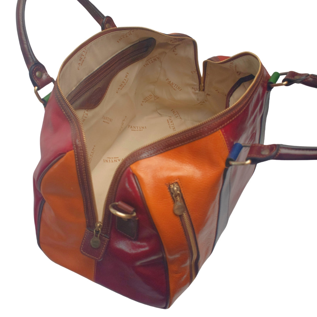 The Small Fantini Duffel with Optional Adjustable Shoulder Strap
