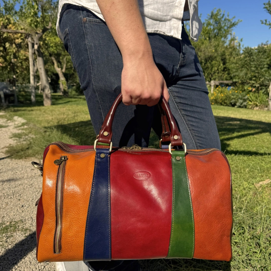 The Small Fantini Duffel with Optional Adjustable Shoulder Strap
