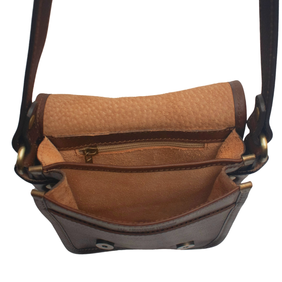 Borsa Satchel con Tracolla Regolabile