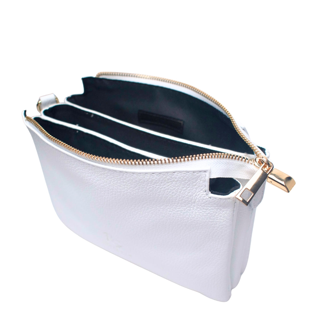 Borsa a Tracolla con Triplo Scomparto e Tracolla Regolabile