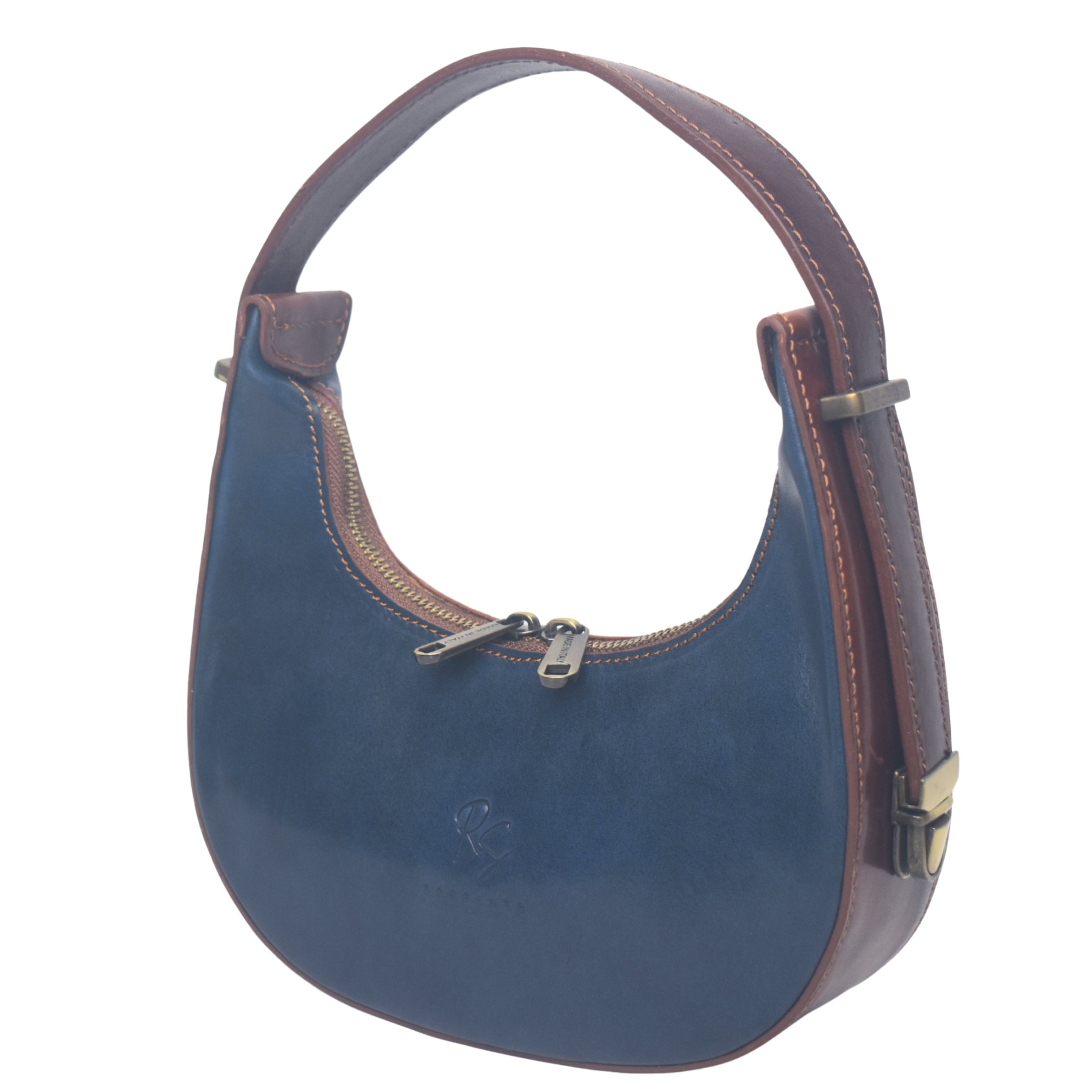 #color_navy and brown