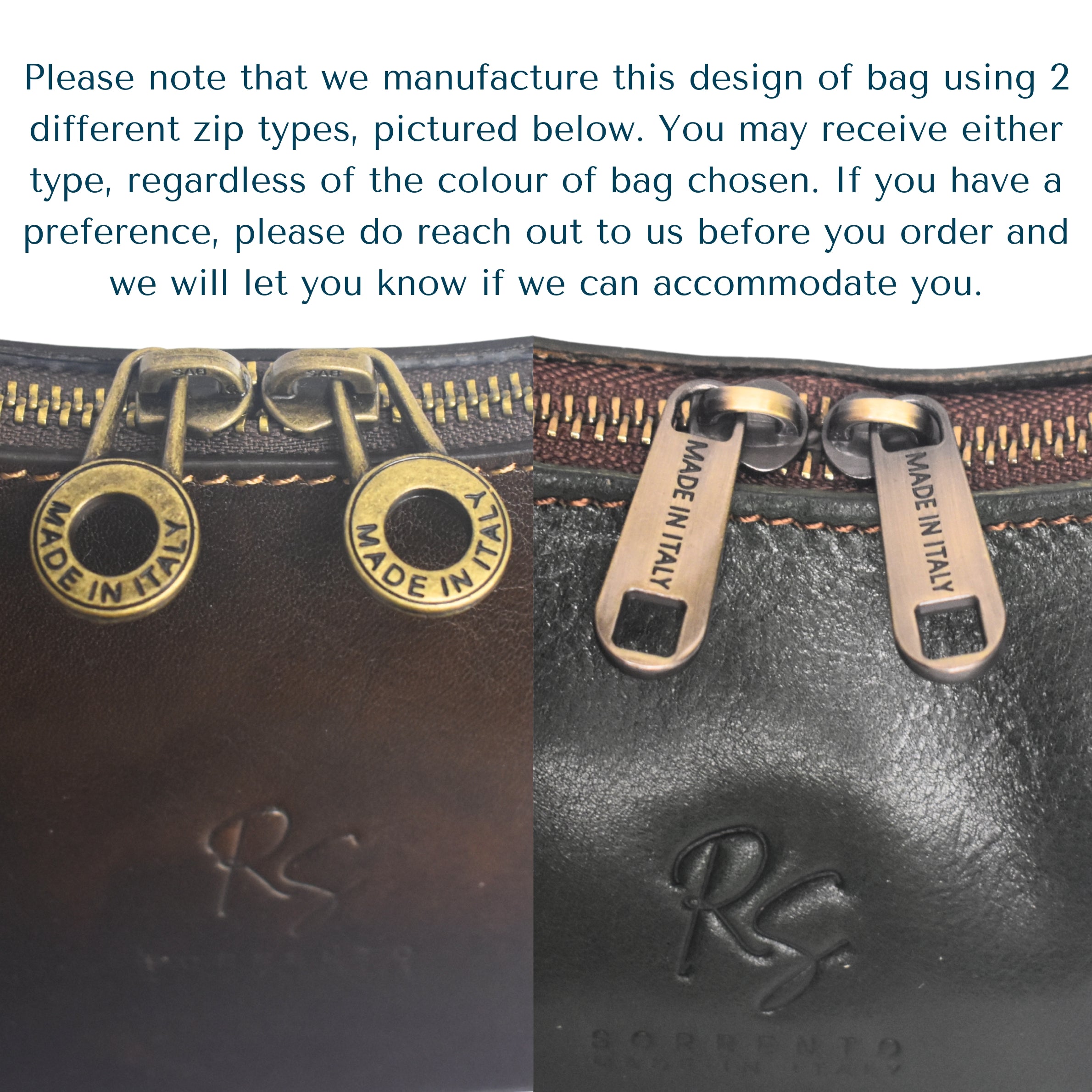 The Buffalo Leather Half Moon Handbag with Adjustable Strap Length