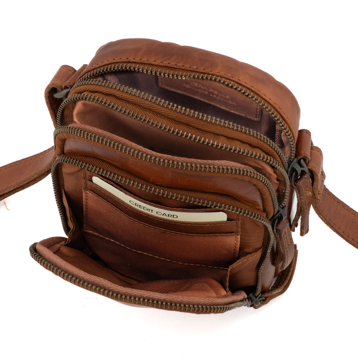 Gianni Conti Utility Reporter Crossbody Bag