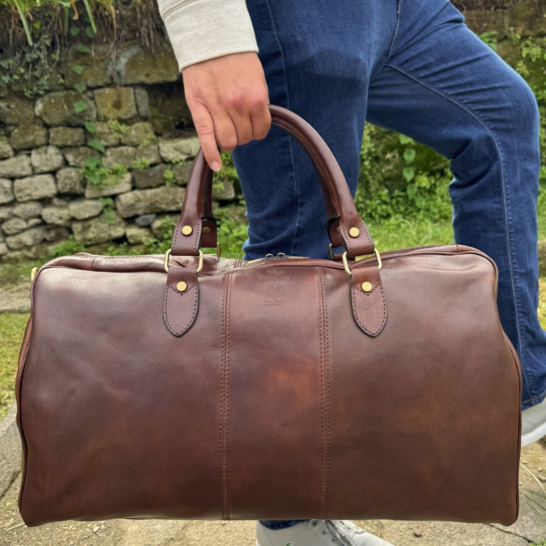 The Classic Buffalo Duffel with Optional Adjustable Shoulder Strap
