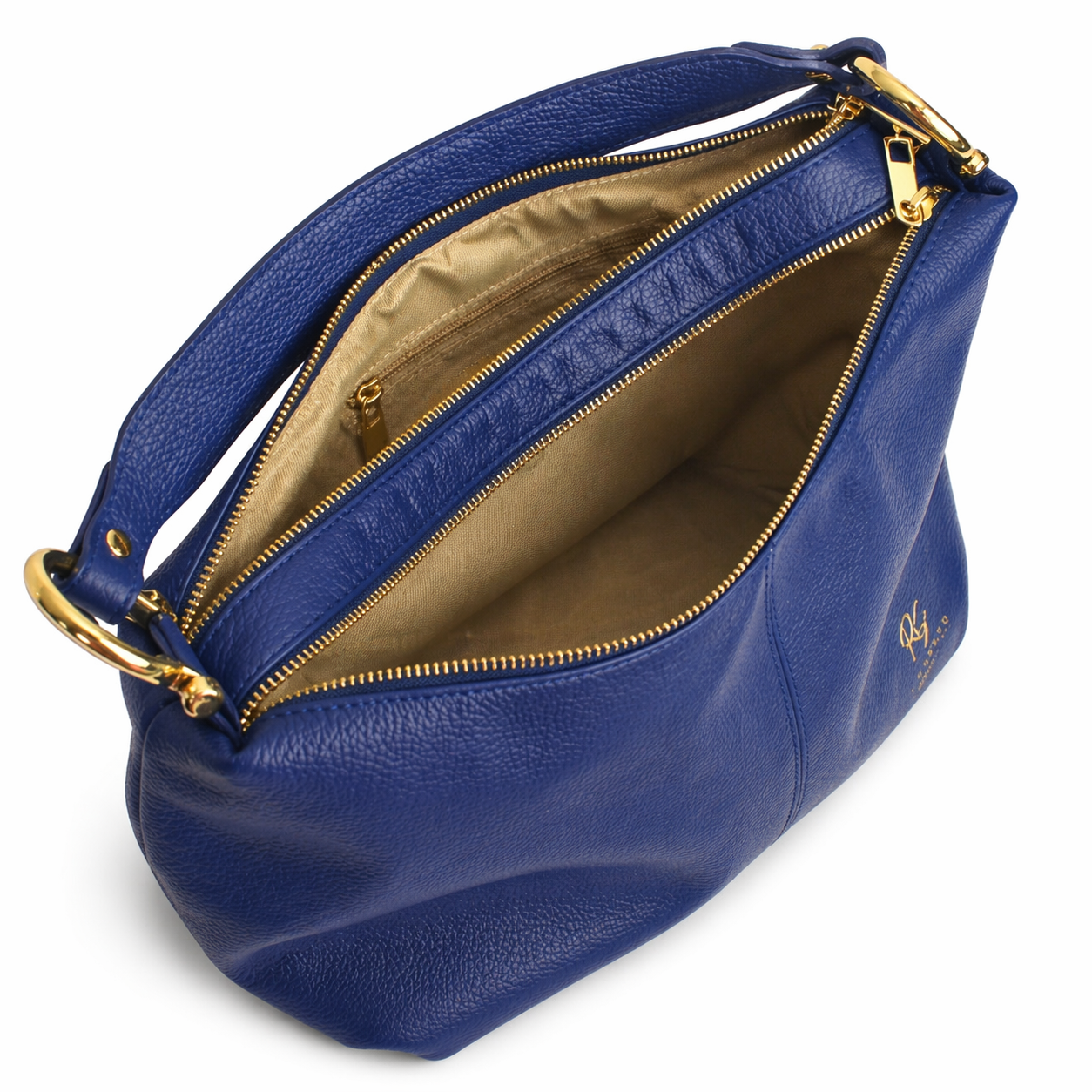The Slouchy Leather Shoulder to Crossbody in Pebbled Italian Leather