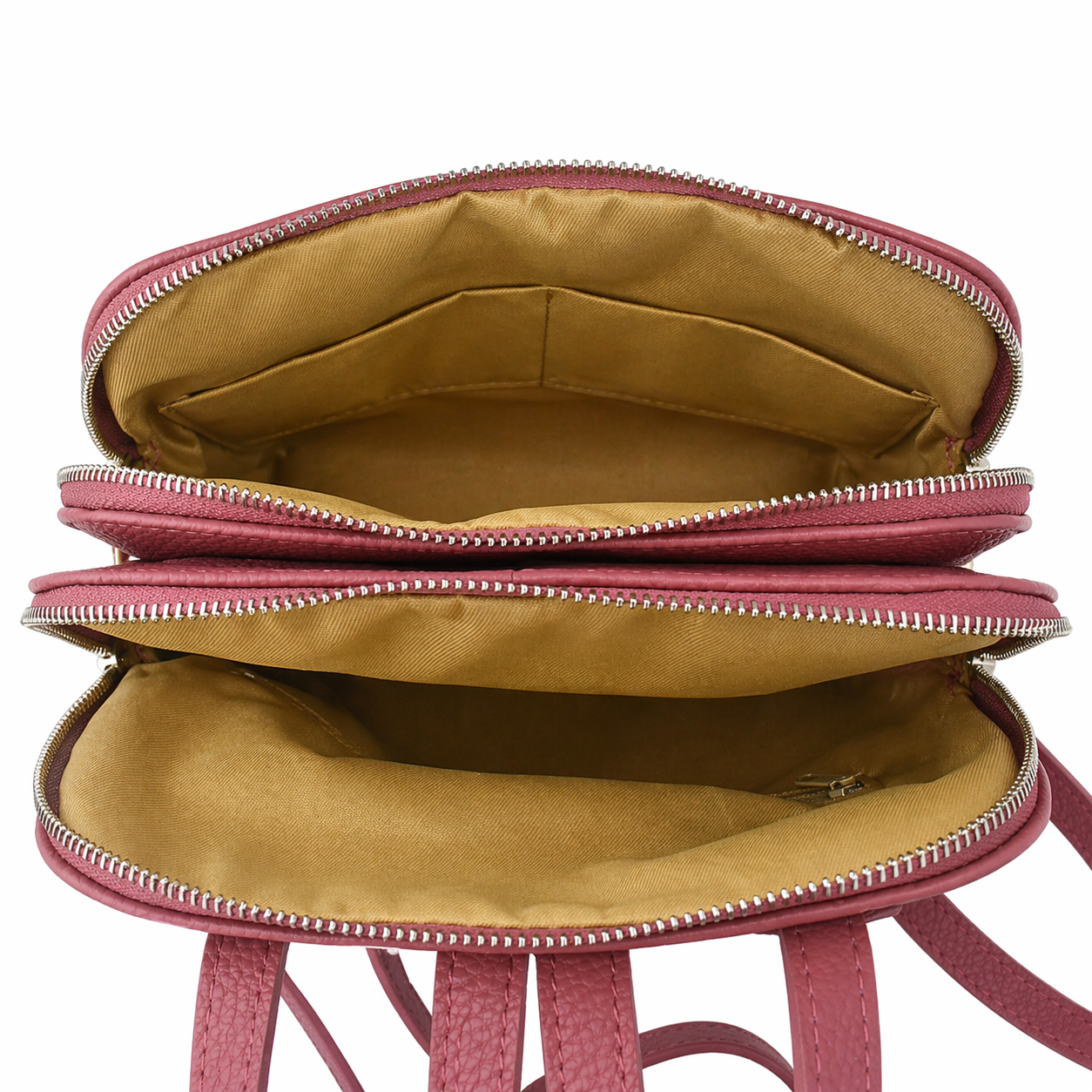 The Structured Backpack in Pebbled Italian Leather