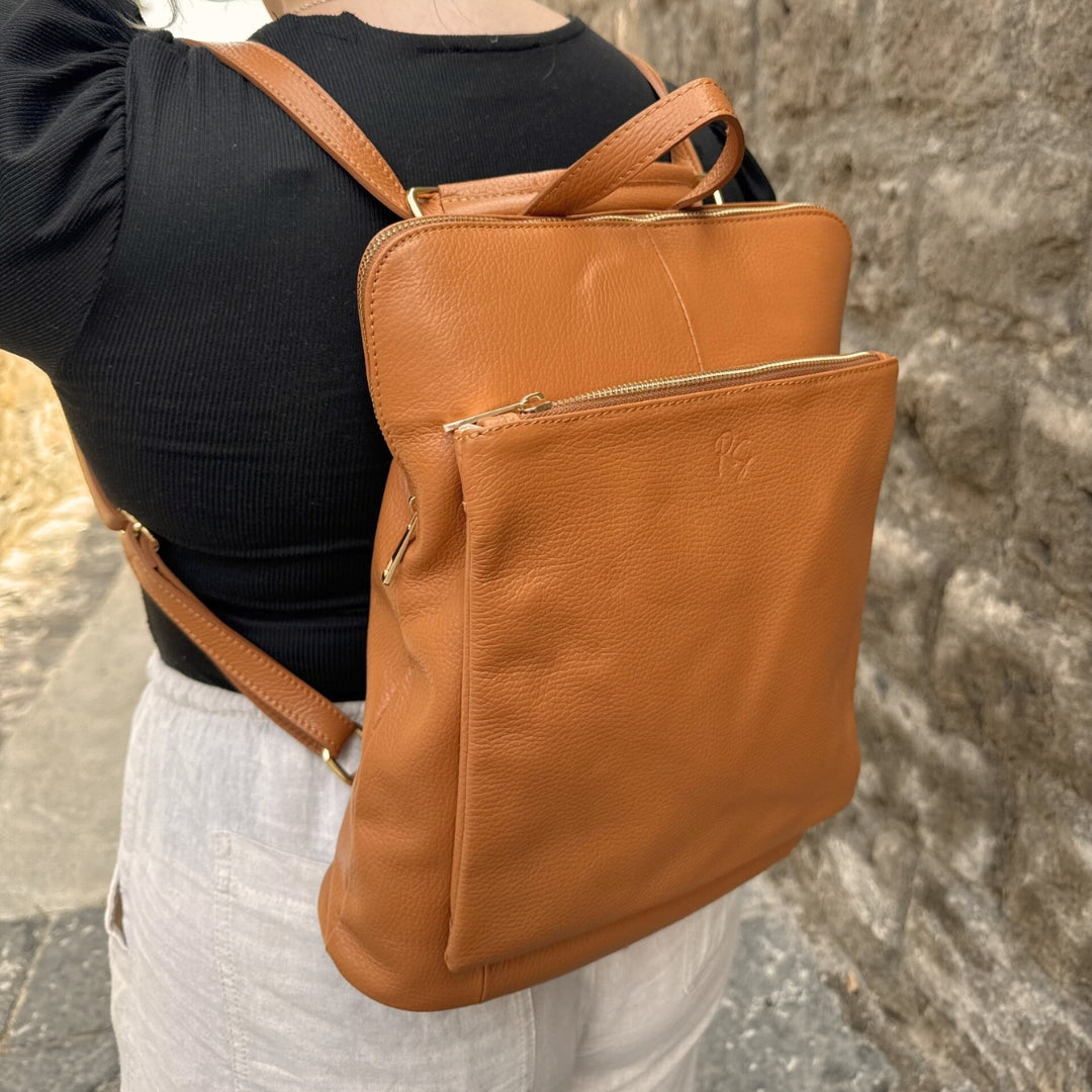 The Large Convertible Backpack to Crossbody Bag