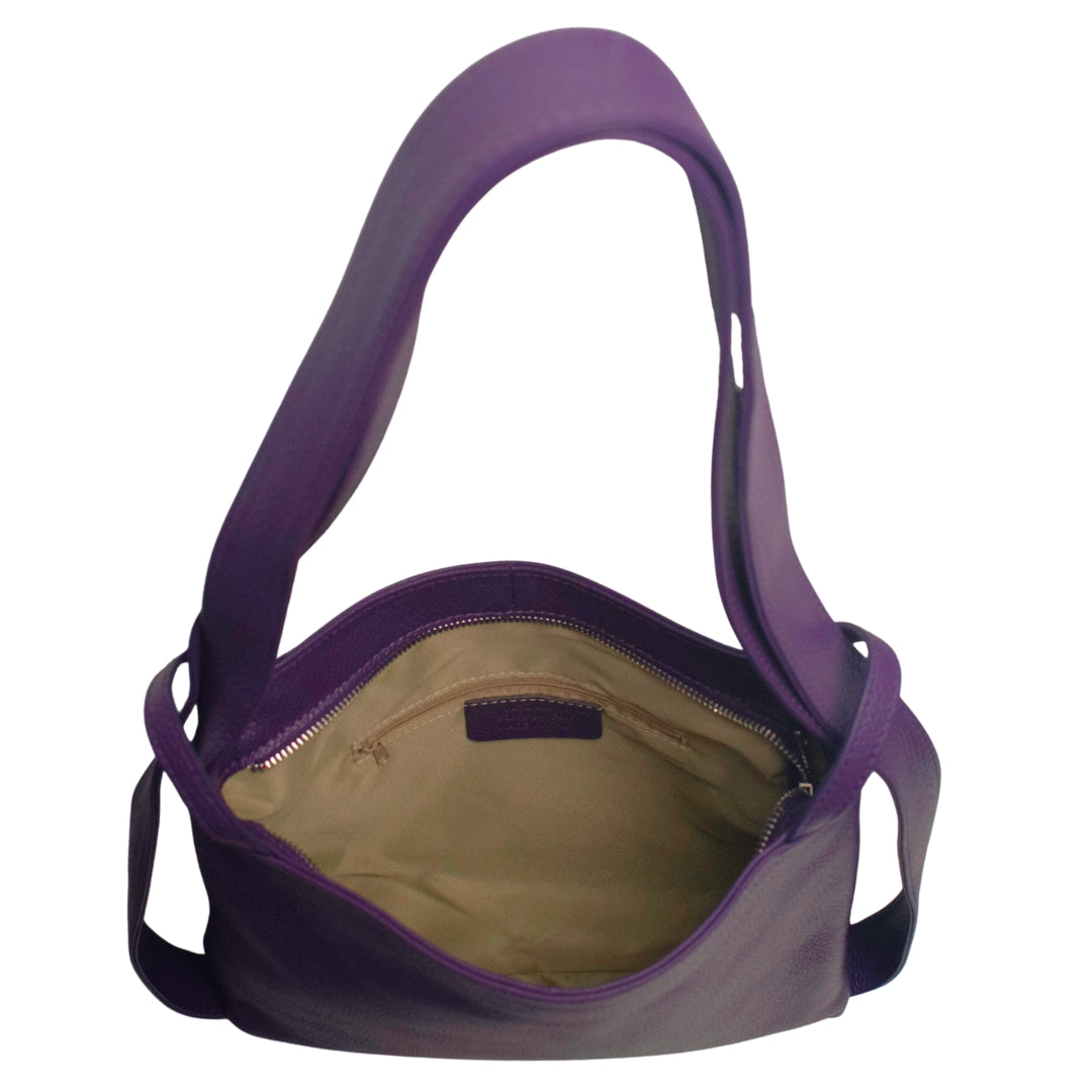 The Medium Convertible Tote to Backpack in Pebbled Italian Leather