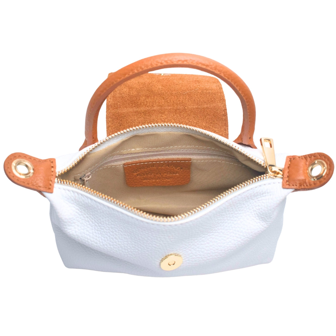 The Mini Classic Tote with Optional Adjustable Crossbody Strap