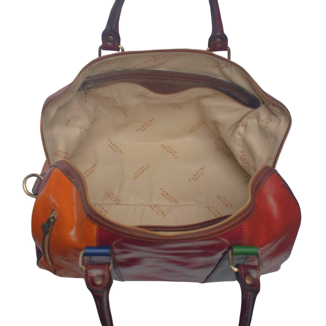 The Small Fantini Duffel with Optional Adjustable Shoulder Strap