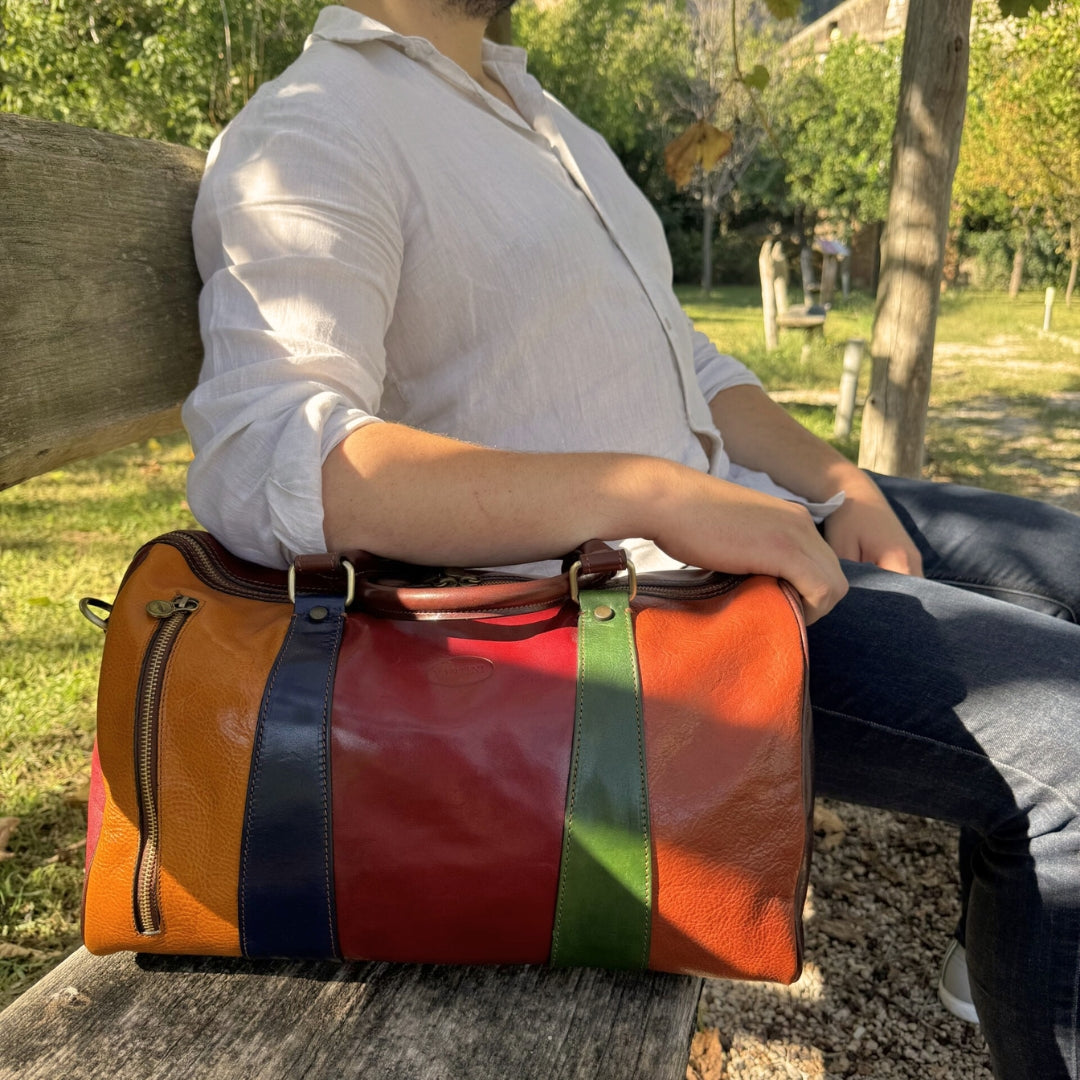 The Small Fantini Duffel with Optional Adjustable Shoulder Strap