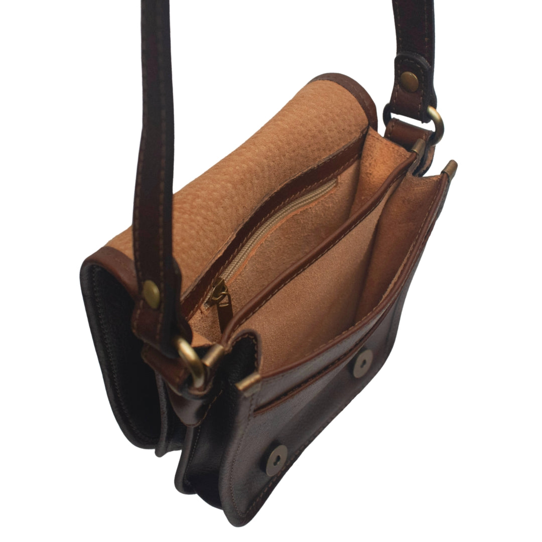 Borsa Satchel con Tracolla Regolabile